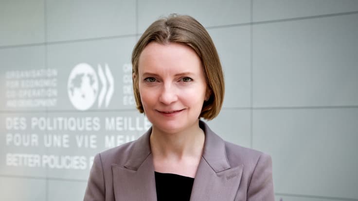 OECD:n pääekonomisti Clare Lombardelli