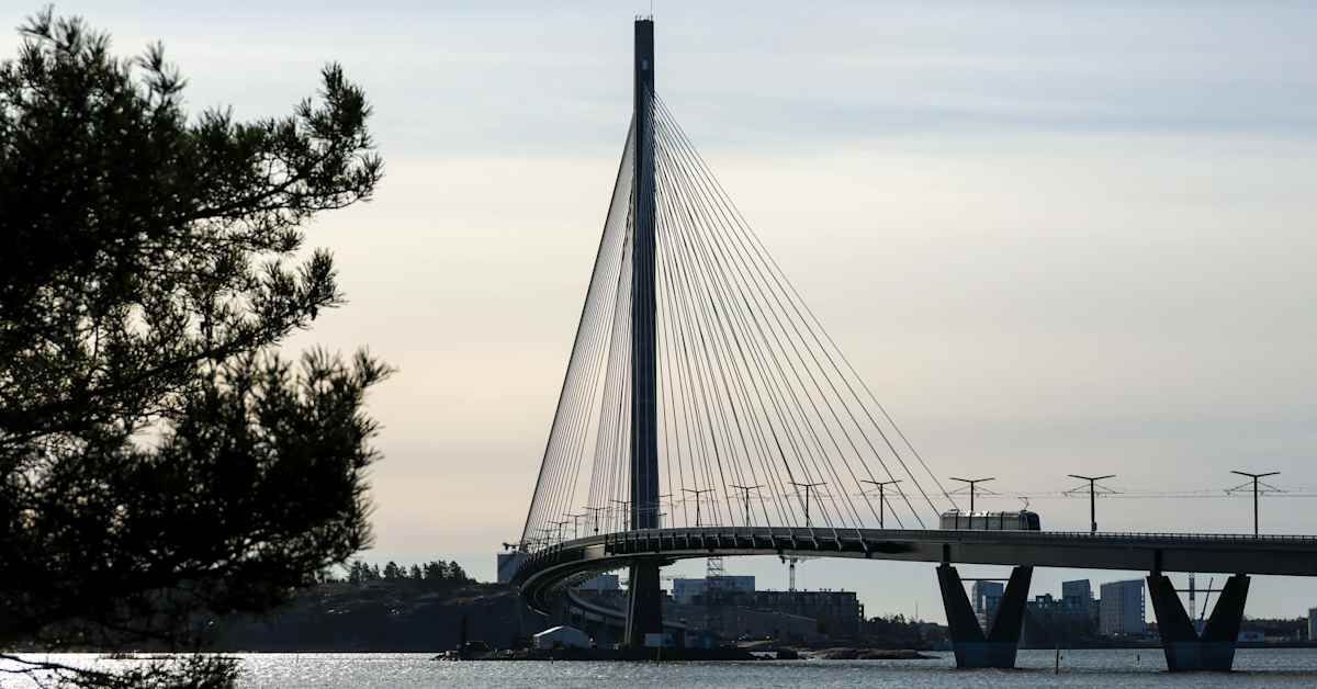 Suomen pisin silta avataan tänään Helsingissä – seuraa suoraa lähetystä kello 13.50 alkaen