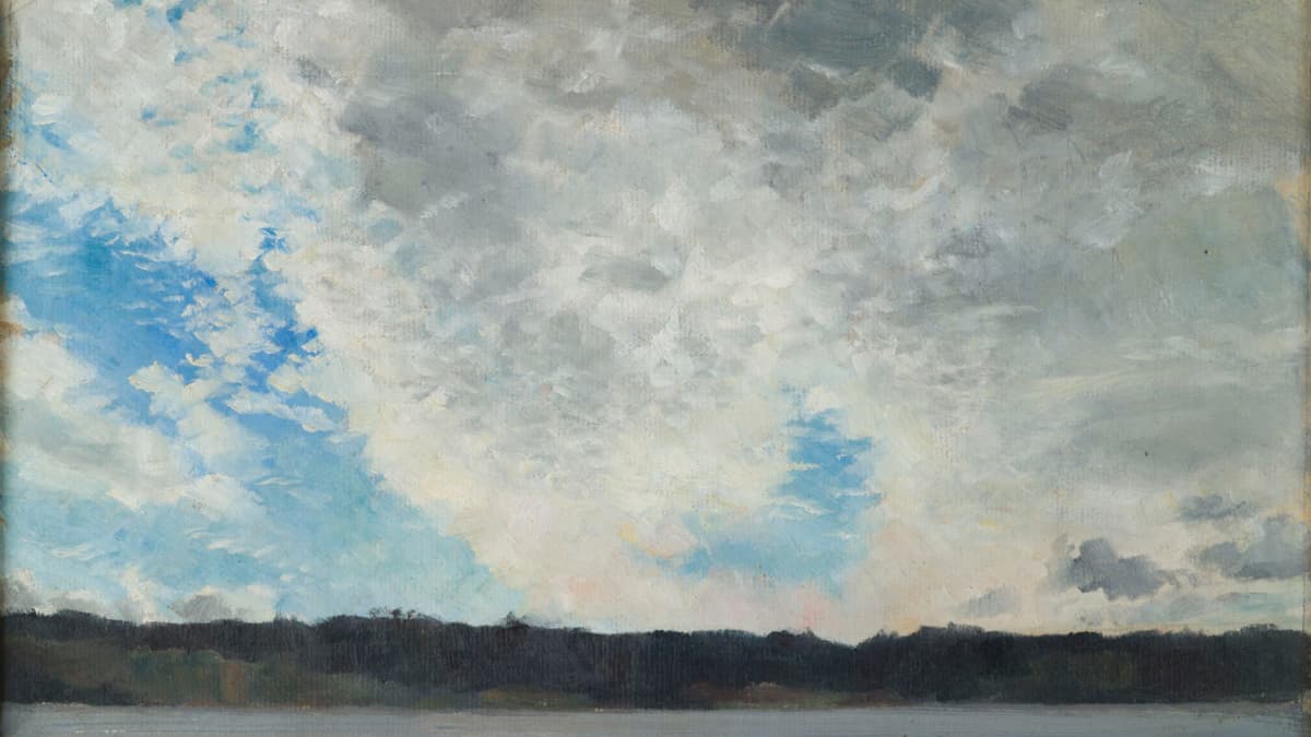 Teos Pilviä Tyrväällä, Akseli Gallen-Kallela, 1883