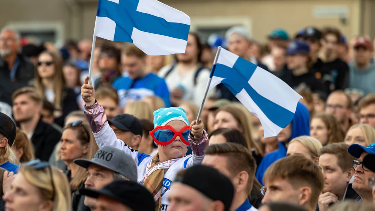 Fanit jännittävät Tampereella. 