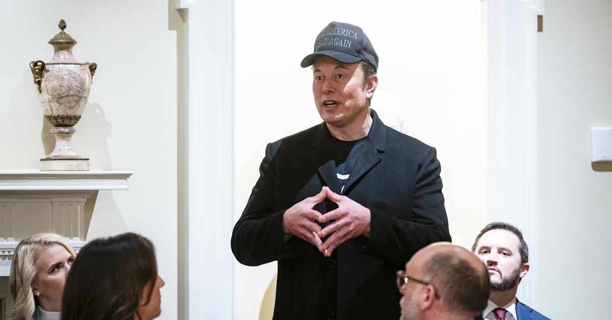 Stressad Elon Musk minskar sin roll i Vita huset när Tesla störtdyker