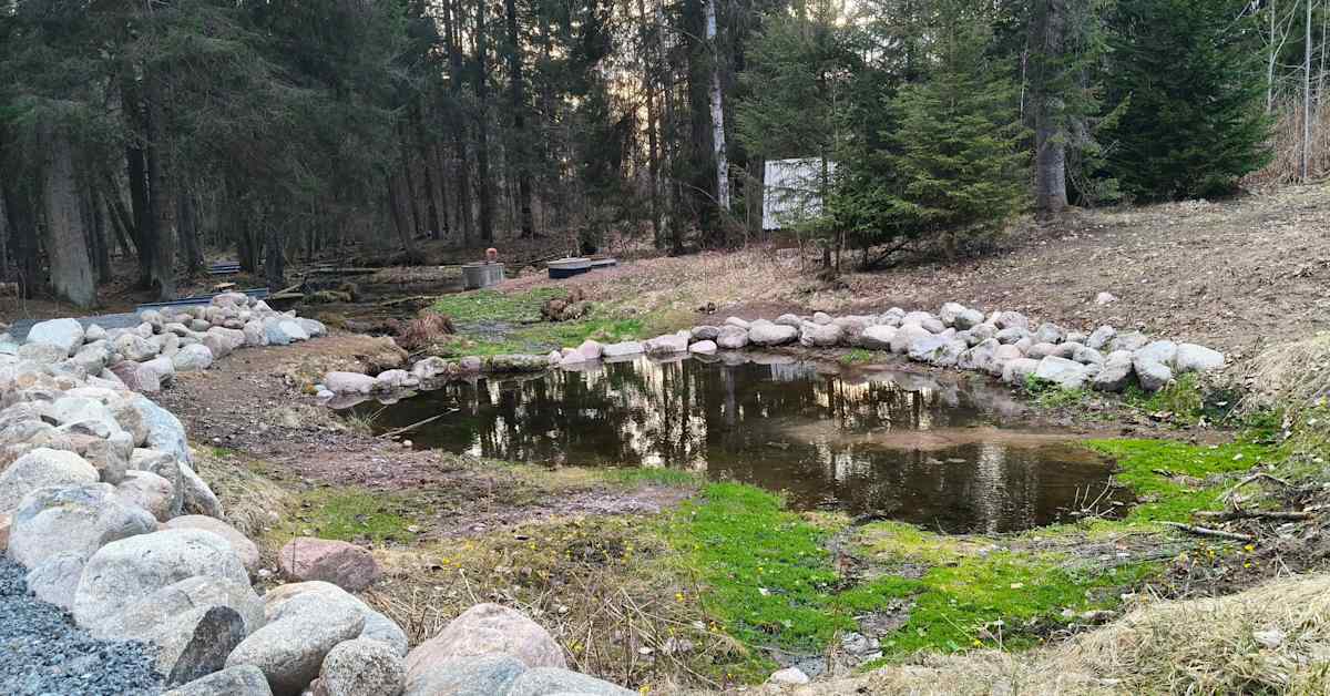 Nyt kelpaisi kuninkaallekin – kuuluisan lähteen kunnostus Kankaanpäässä loppusuoralla