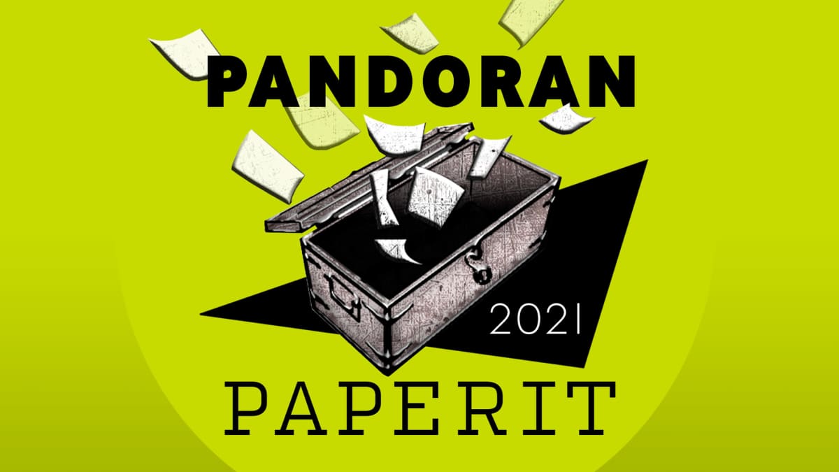 Pandoran paperit -logo.