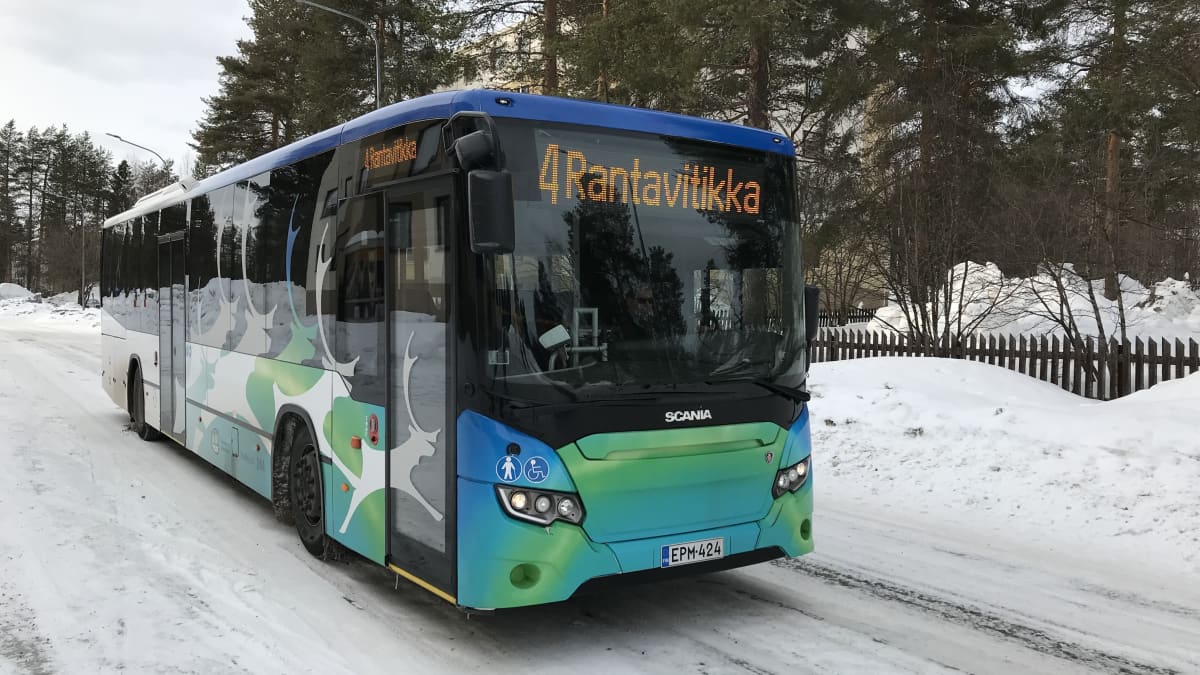 Rovaniemen paikallisliikenne Linkkarin bussi