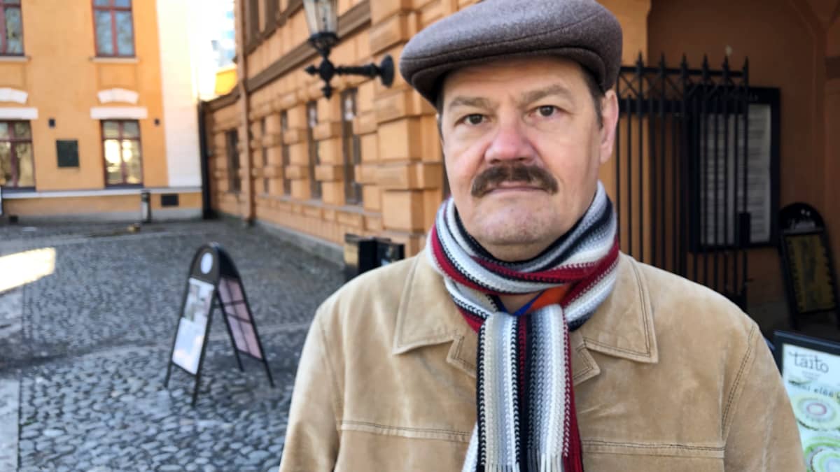 Historian tutkija Veli Pekka Toropainen.