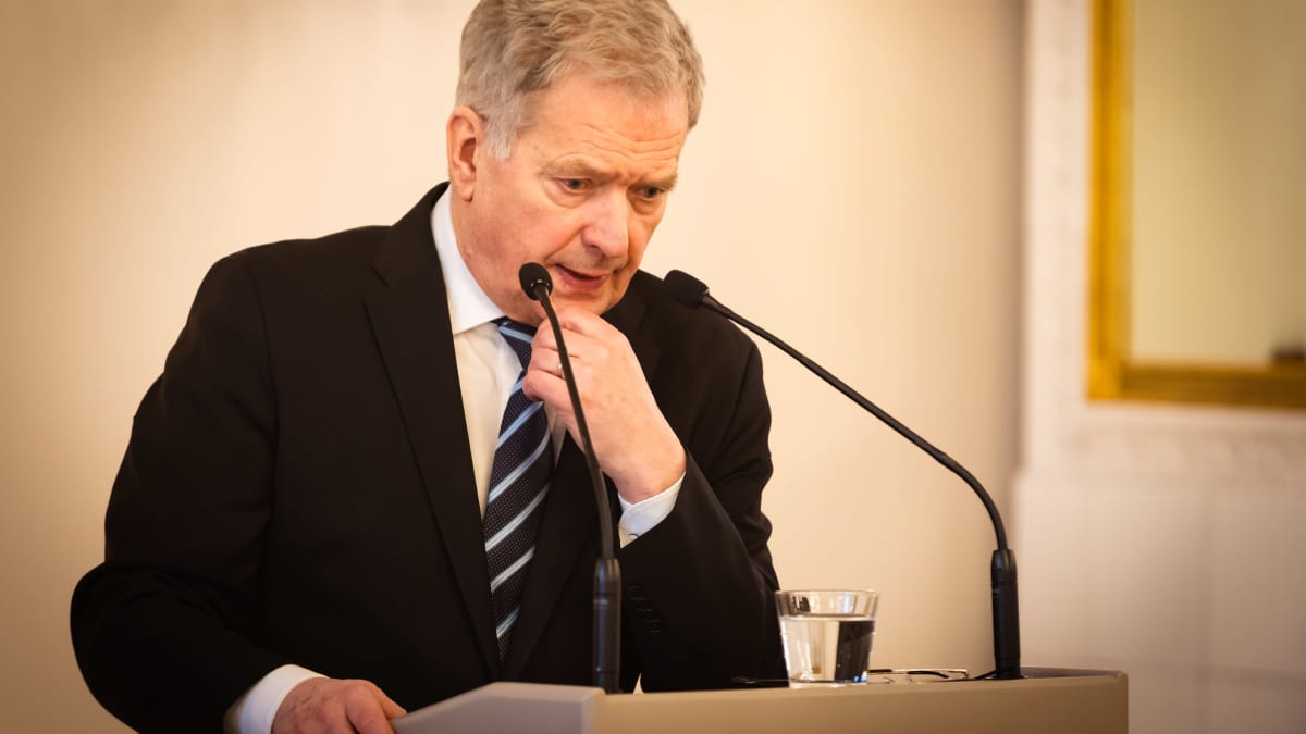 Presidentti Sauli Niinistö.