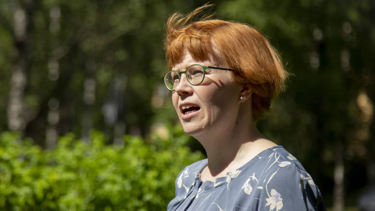 Kansaneläkelaitoksen tutkimuspäällikkö Signe Jauhiainen.