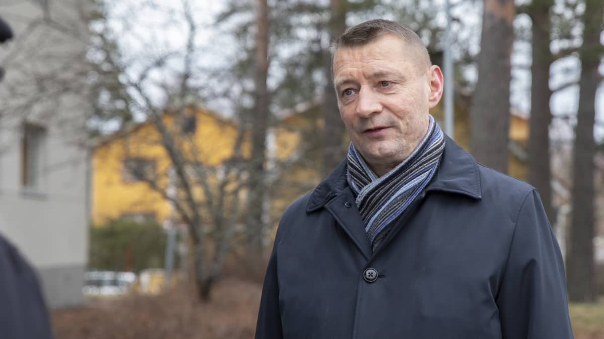Parikkalan kunnanjohtaja Vesa Huuskonen.