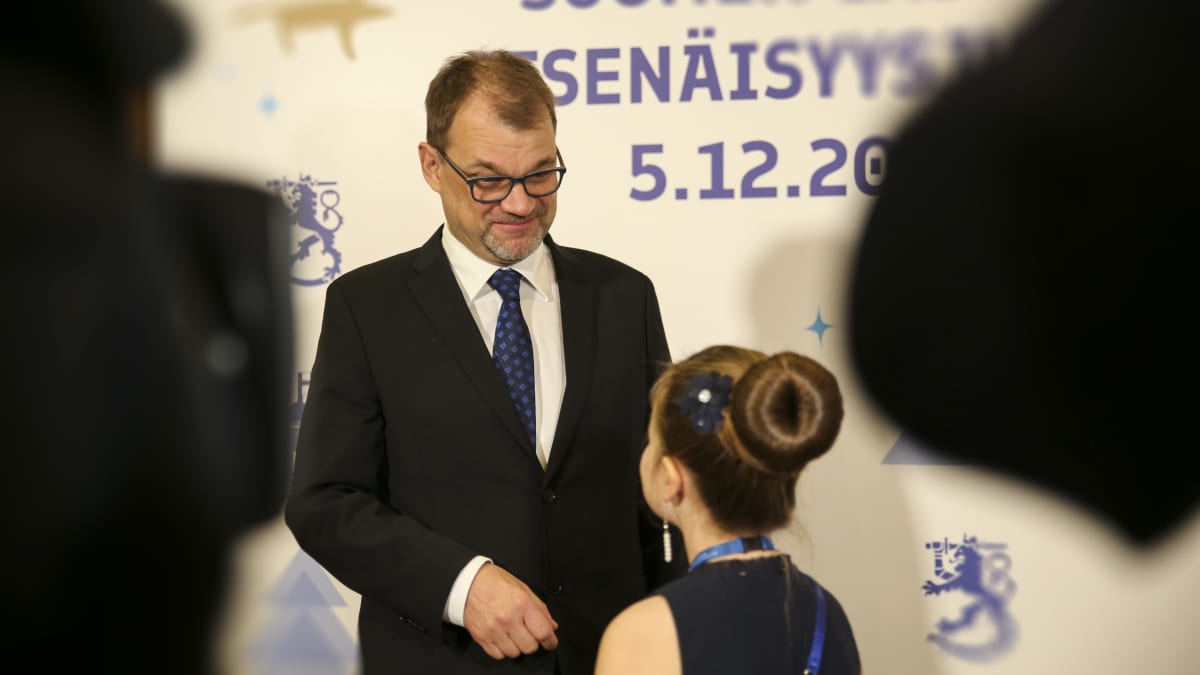 Lasten Itsenäisyyspäivä, Säätytalo, Pääministeri Juha Sipilä