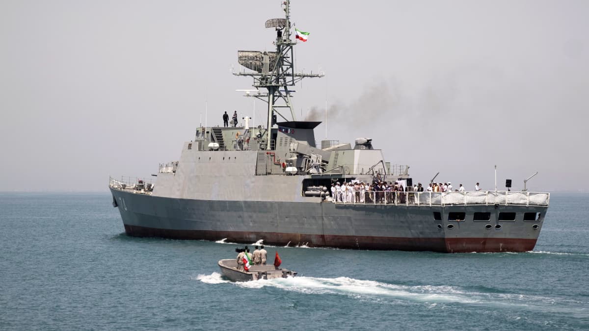 Kaksi Iranin sotalaivaa saapui Itämerelle – alusten uskotaan olevan  matkalla Pietariin | Yle Uutiset