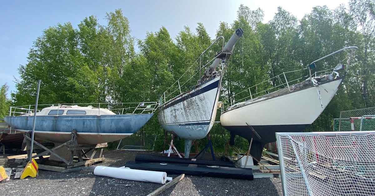 Övergiven segelbåt gick för 3 000 euro på Vasa stads auktion ...