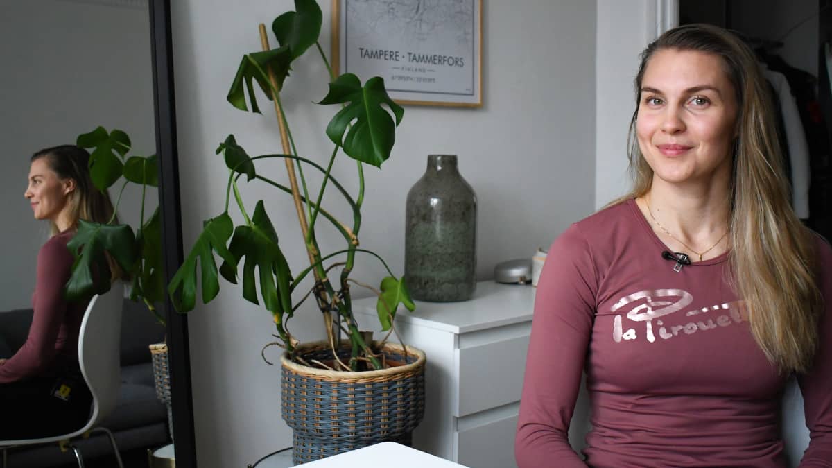 Rosanna Ojala i sitt hem i Köpenhamn.