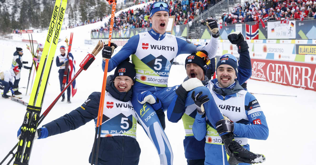 Skrällsilver i skid-VM! Iivo Niskanen lade grunden till stafettsuccé – junioren Niko Anttola förde Finland till första medaljen på 14 år | Sport