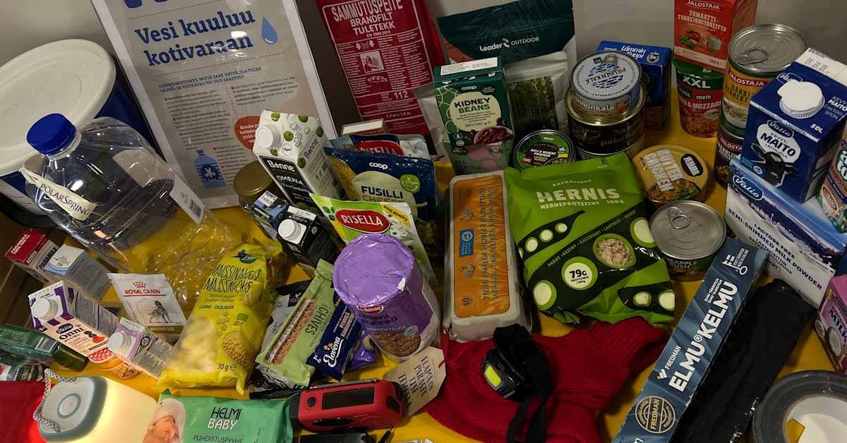 Nämä tarvikkeet pitäisi löytyä jokaisesta lapsiperheestä – Martat neuvovat rajaseudun asukkaita varautumisessa