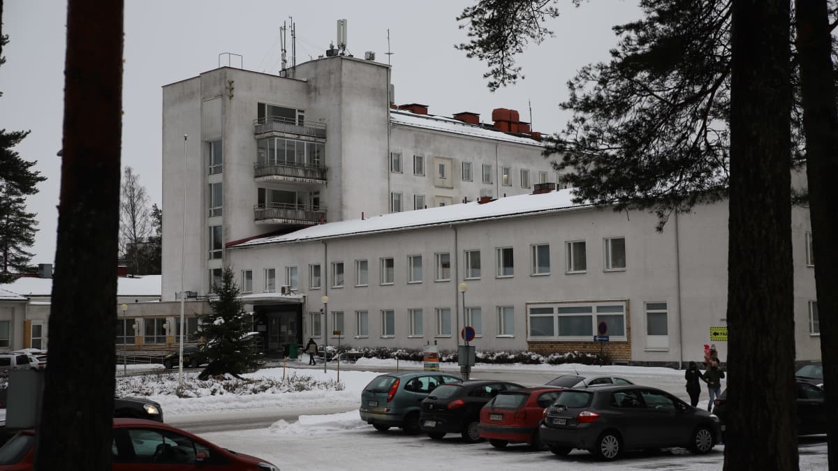 Pohjois-Kymen sairaala Kouvolan Kuusankoskella.