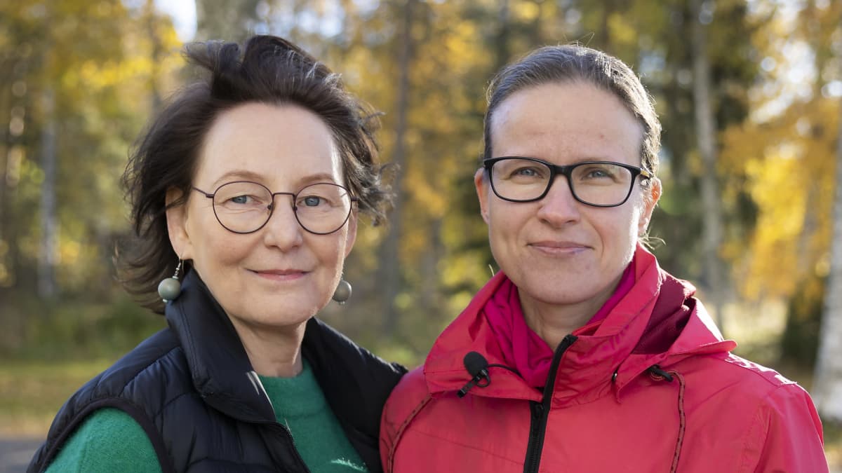 Anne Raatikainen ja Mirva Rasmus. 