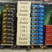 24-pack olutta marketissa, K-Market Tammisto