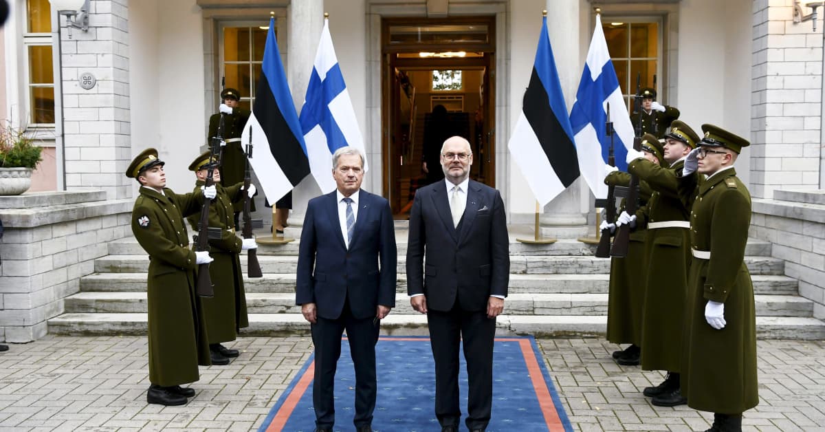 Katso suorana Sauli Niinistön ja Alar Karisin tiedotustilaisuus: Viron ja Suomen presidentit tapasivat Tallinnassa