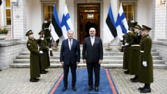 Sauli Niinistö ja Alar Karis.