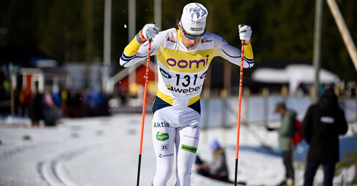 Jätteinsats av Alexander Ståhlberg – utmanade självaste Iivo Niskanen och tog FM-silver