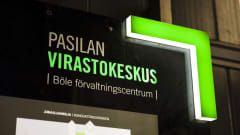 Pasilan Virastokeskuksen kyltti