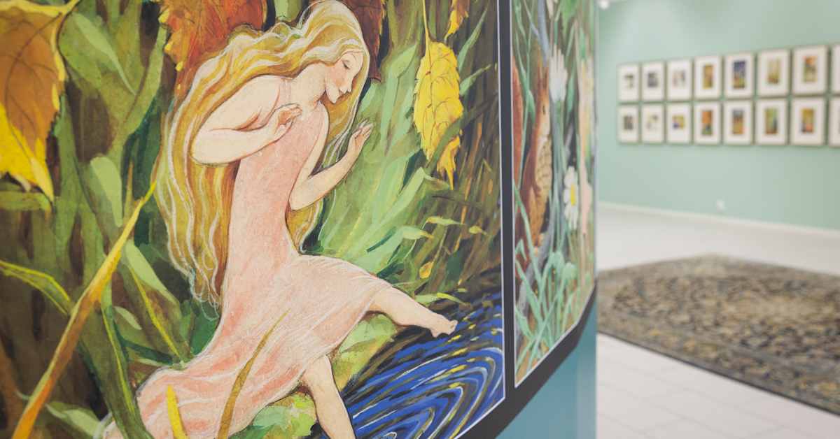 Valamon luostariin tulee esille niin valolle arkoja Rudolf Koivun töitä, että ne on vaihdettava kesken näyttelyn