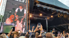 Johnny Depp Helsinki Blues Festivalilla.