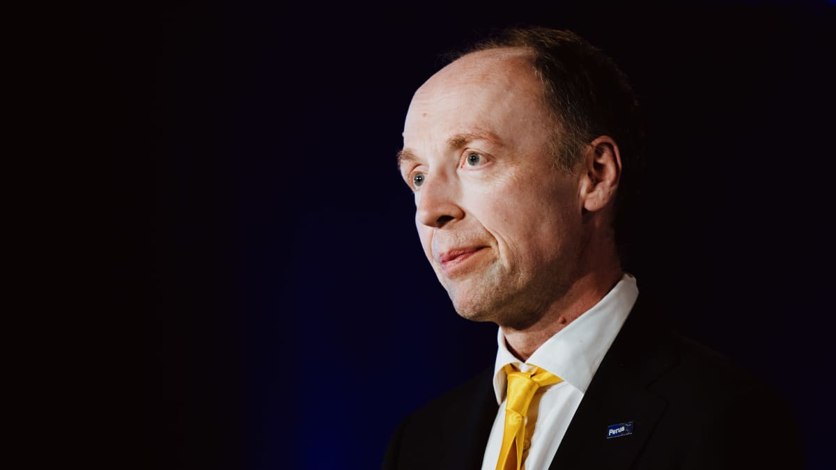 Perussuomalaisten puheenjohtaja Jussi Halla-Aho.