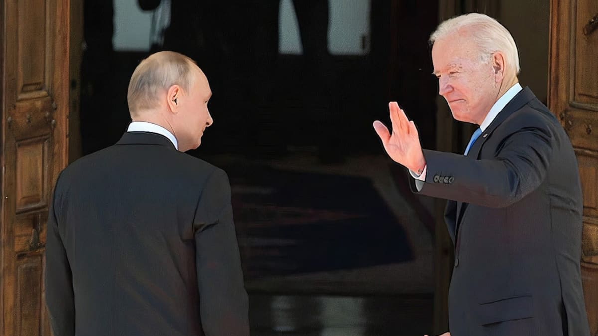 Venäjän presidentti Vladimir Putin ja Yhdysvaltain presidentti Joe Biden tapasivat kasvotusten Genevessä kesäkuussa.