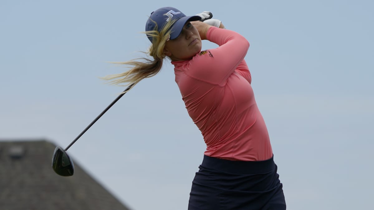 Matilda Castrenin tyylinäyte naisten LPGA-huippukiertueella Texasissa, jossa lohkesi hieno kakkostila