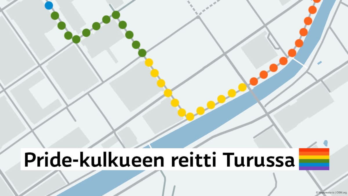 Turku Pride on aiheuttanut vuosien varrella värikkäitä otsikoita –  lauantaina on kuitenkin odotettavissa leppoista juhlintaa