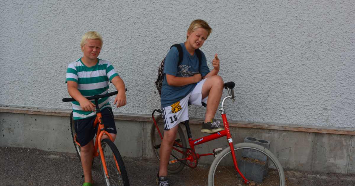 Sommarlovet är snart slut hur tillbringar skolelever de sista