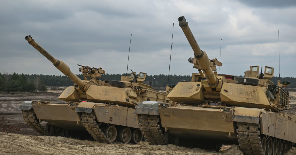 Politiker: Ukraina vil motta Abrams-stridsvogner i midten av september