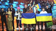 Ennakkosuosikki Ukraina voitti Euroviisut