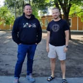 Tomi Kaskinen ja Jesse Särs kertovat lyhennetyn työajan kokeilusta