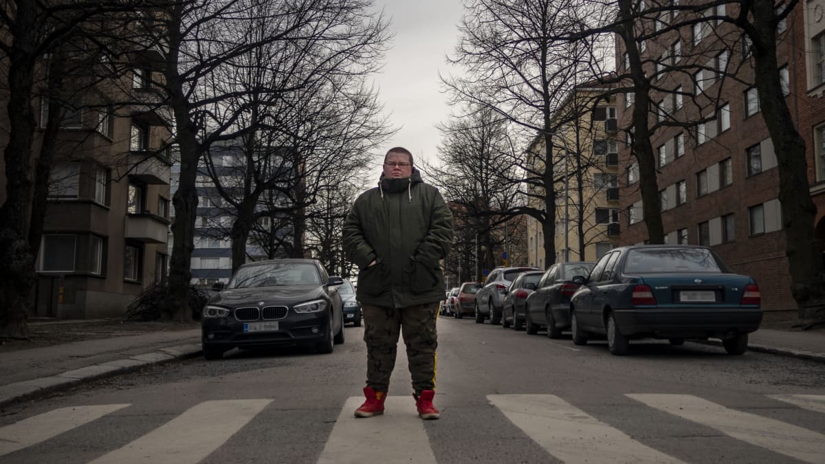 Roni Koukkari suojatiellä