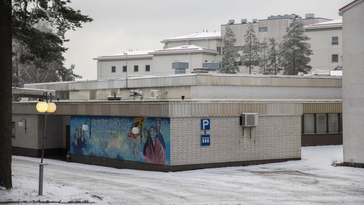 Entinen Pohjois-Kymen sairaala Kouvolan Kuusankoskella.