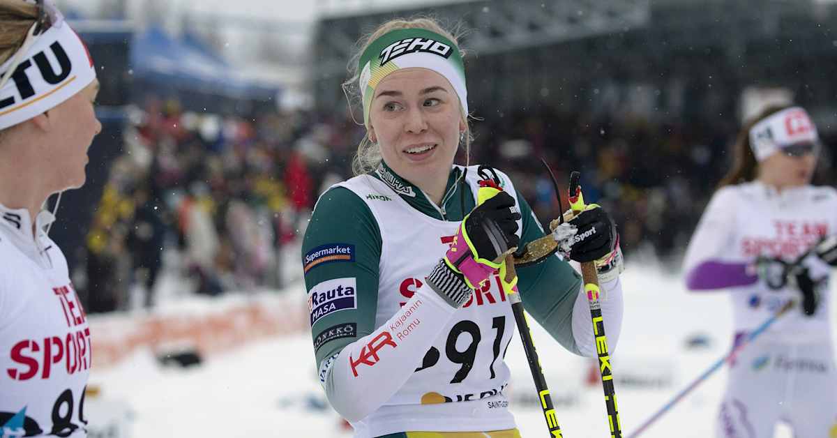 Vilma Ryytty Amazed by Her Finnish Championship Title – Just Two Minutes Behind at Spa Skiing Last December