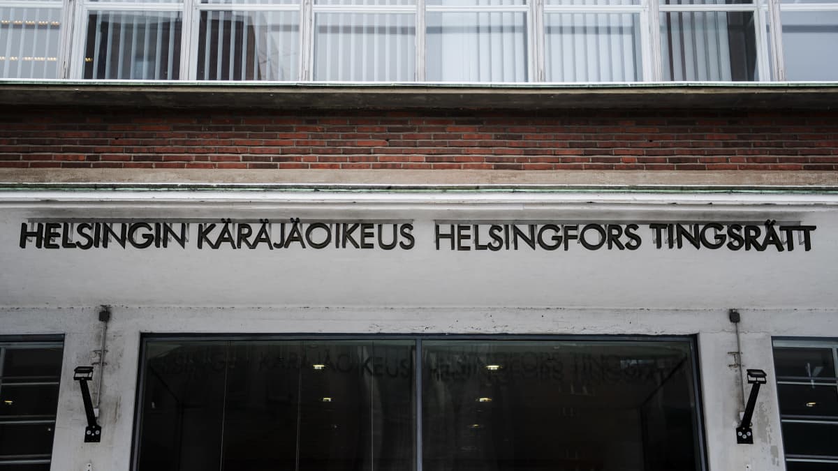 Helsingin käräjäoikeus Ruoholahdessa 19. helmikuuta.