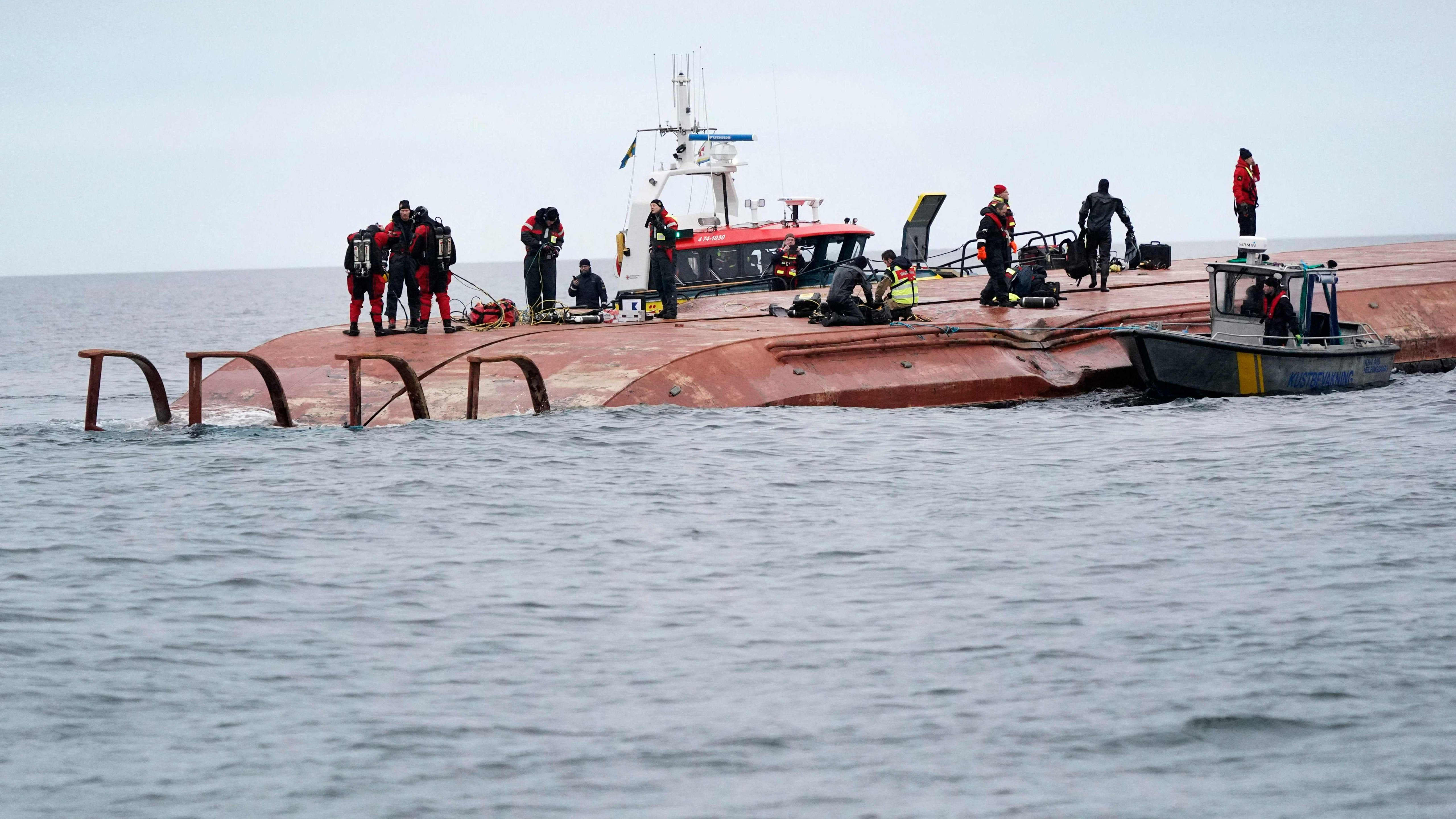 Yksi laivaturmassa kadonnut merimies löytynyt kuolleena