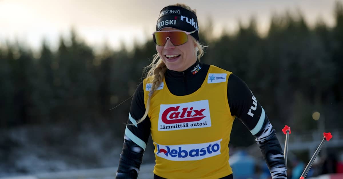 Jasmi Joensuu Approaches Her Great Dream – Aspires to be Like a Ski Sprint Star