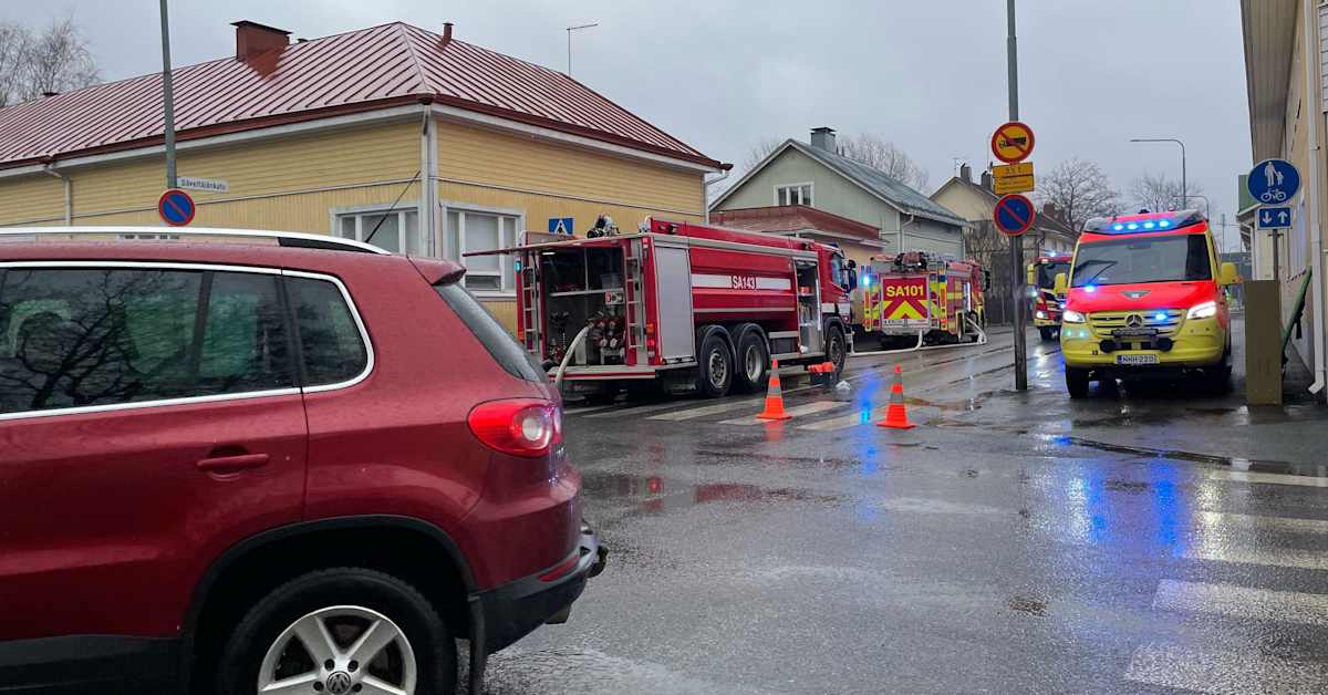 Porin tunnetussa puukaupunginosassa epäillään tuhopolttoa