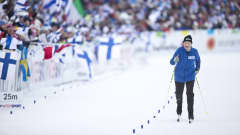Siiri Rantanen hiihtää Lahden MM-kisoissa 2017.