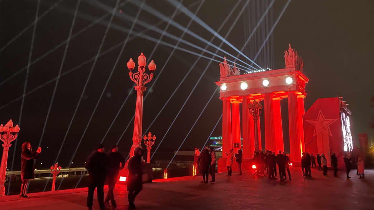 Valoshow Volgogradissa.