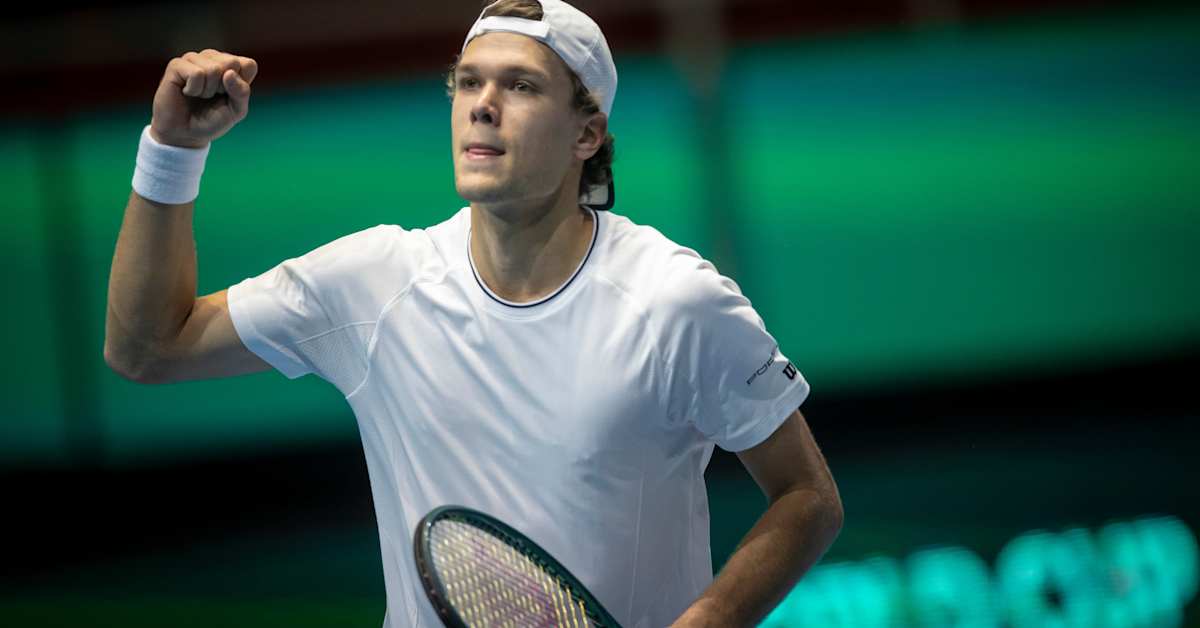 Nu är Otto Virtanen Finlands bästa tennisspelare – gick om Emil