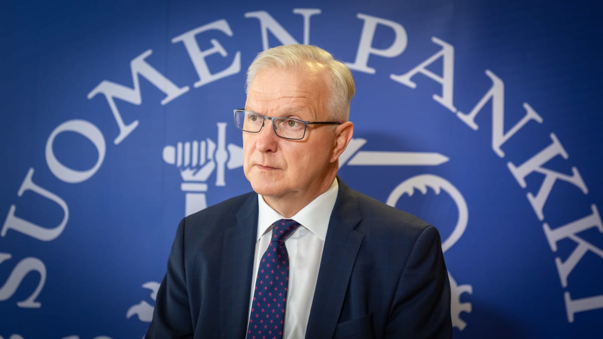 Suomen Pankin pääjohtaja Olli Rehn