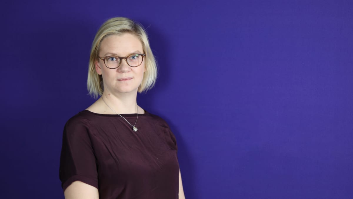 Työ- ja elinkeinoministeriön erityisasiantuntija Helinä Yli-Knuutila.