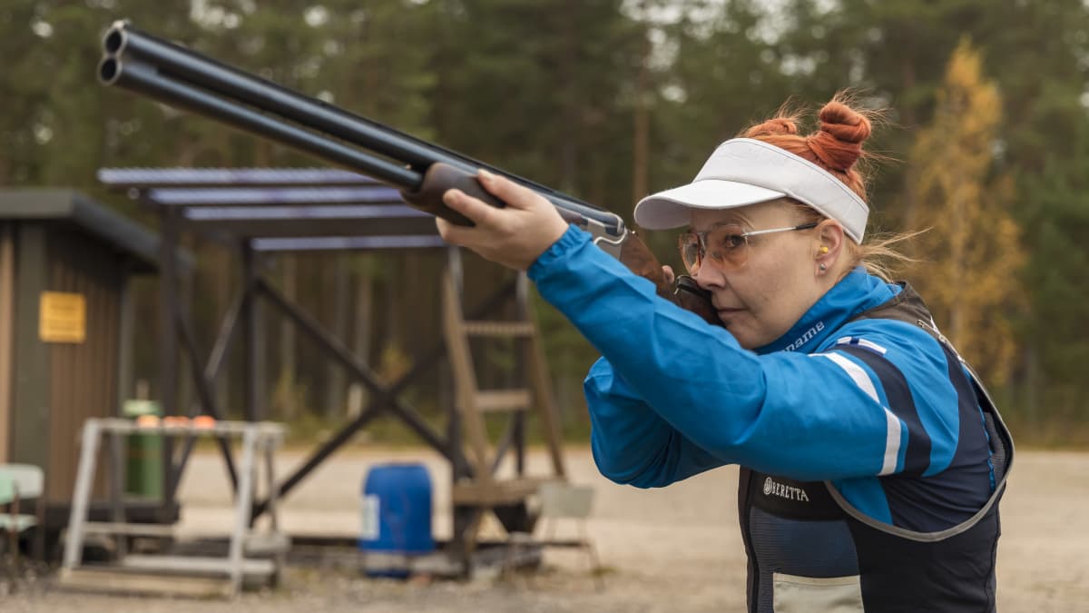 Marjut Heinonen, skeet-ampuja Oulun Seudun Haulikkoampujat