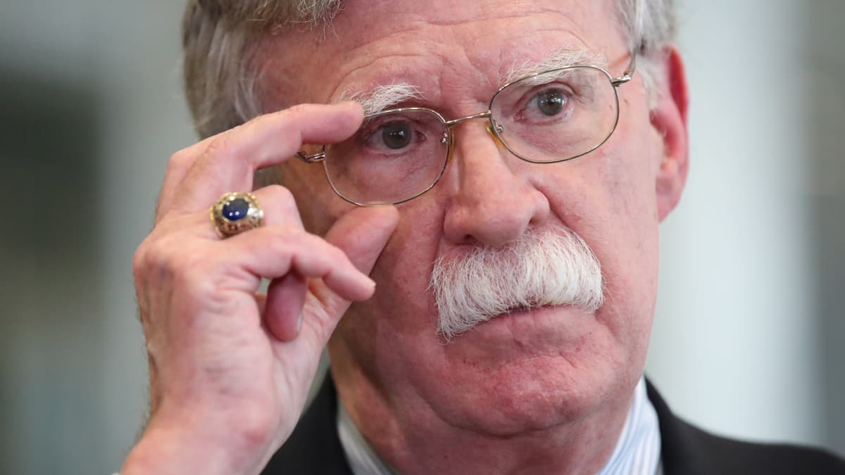 Yhdysvaltain entinen kansallisen turvallisuuden neuvonantaja John Bolton.