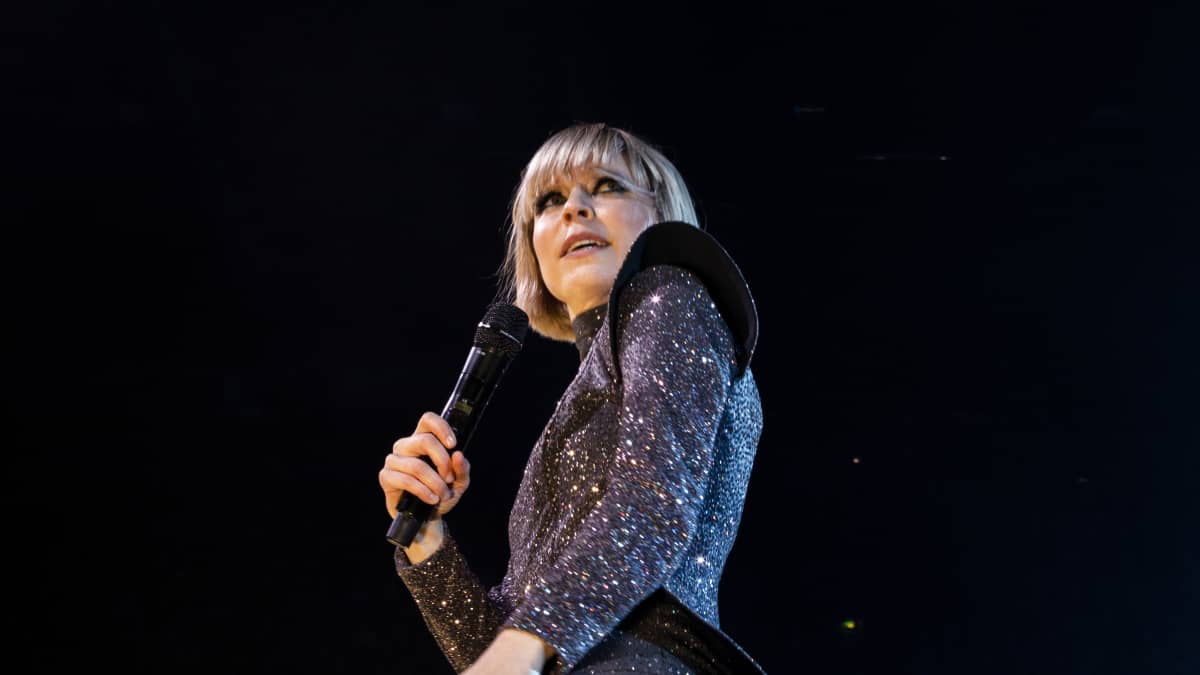 Paula Vesala konsertissa Hartwall-Areenalla 25.10.2019.